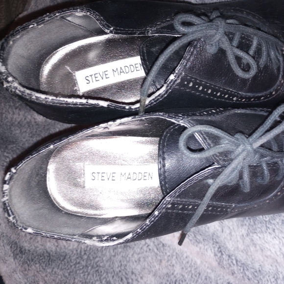 Women's size 10 open toe wedge heels by Steve Madden - Picture 2 of 3